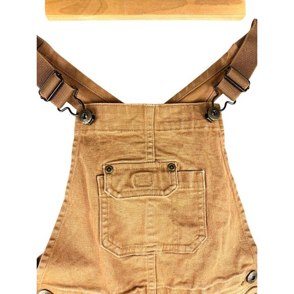 NWOT Kids' Cotton Canvas DuluthFlex Fire Hose Bib Overalls, Kids Size 7 - Picture 4 of 11